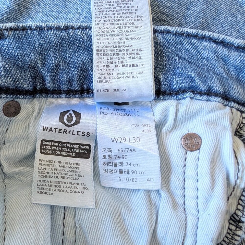 502‎ Taper Fit Levi's Flex Men's Jeans 29x30 Slim Stretch Casual Classic Denim - Picture 10 of 11
